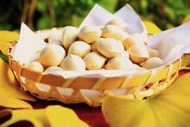 ちょうど良いMサイズ　もっちり大粒銀杏”久寿✨”　700g