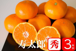 2月から旬　【数量限定】食べてビックリ！　糖度12度以上　寿太郎みかん　(3kg秀品)