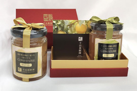 【母の日ギフト】 金沢梨の無添加コンフィチュール 和梨洋梨ルレクチェ２本セット