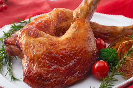 【★完売いたしました★】鳥好オリジナル骨付き燻製チキン【クリスマスパーティーに♪】