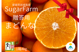 （贈答向け）シュガーファームのハウスまどんな4kg【冬ギフト】熨斗対応◎