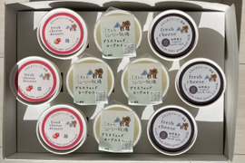 【冬ギフト】ヨーグルトとフレッシュチーズ2種セット