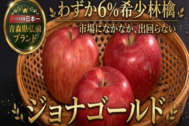 🍎なかなかお目にかかれないジョナゴールド🍎見つけたらラッキーわずか6%市場になかなか出回らない希少な林檎🍎～品種指定探しキャンペーンお得な大容量パッケージ～【5月上旬予約】