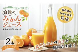ドルチェみかんの100％ストレートジュース2本化粧箱