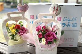 【母の日ギフト】薔薇だけのアレンジメントフラワー