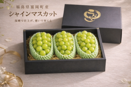【高糖度｜JGAP取得】完熟シャインマスカット特選３房(500ｇ×3房)