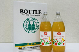 果汁１００％りんごジュース【１Ｌ×２本入】