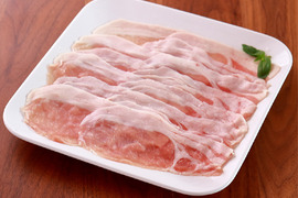 旨味とコクがたっぷり！元気豚 ローススライス（しゃぶしゃぶ用）　200ｇ