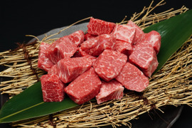若狭牛 旨味濃縮 赤身 サイコロステーキ  1kg（250g×4） 【 お肉 お取り寄せ グルメ 贈り物 ギフト プレゼント 誕生日 おすすめ 】【母の日ギフト】