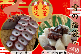 【一雪の福袋】たこ足＋たこぶつぎり