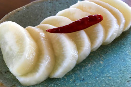 【農家の手作り】米糀から手作りの無添加べったら漬 1kg【阿部農縁】