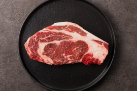 【ギフト】リブロースブロック500g ＜グラスフェッド黒毛和牛＞　熨斗対応可【冬ギフト】