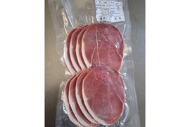 ジビエ 【オスイノシシ】モモ　厚切りスライス　200g