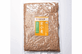 【栽培期間中農薬不散布】キタ玄粒 玄小麦 薄力系 4kg 800g×5 青森県産単一品「キタカミコムギ」100％ 日本の小麦 国産小麦 国産玄麦