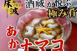 【食通好みの逸品】長州床波の極み肴『極み赤ナマコ』酒蔵納得仕立て澄んだ旨味☆瀬戸内ブランドお試しキャンペーン約100g【1月中旬予約】