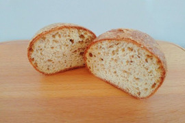 食べる米ぬかパン 有機栽培の米ぬか使用のプチ米ぬかパン 10個入り