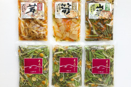 山形県産 美味しい山菜   山菜ミックス水煮 １００ｇｘ３袋＆茸・筍・山菜炊込みご飯の素３種