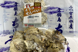 冷蔵商品と買い合わせ対象商品！！満点ママで紹介放送❗いりこせんべい　３袋