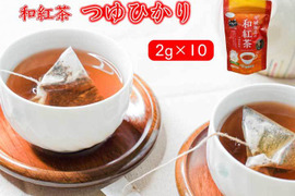 【茨城猿島茶の紅茶】和紅茶つゆひかり／2gｘ10 お茶 ティーバッグ