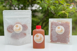 無肥料・農薬不使用！自然栽培『紀州南高梅』ひとみずの梅｜3種セット（梅干し・練り梅・梅酢）少量お試し・ギフトにも【母の日ギフト】