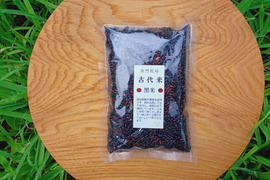 500g 自然栽培 古代米 黒米