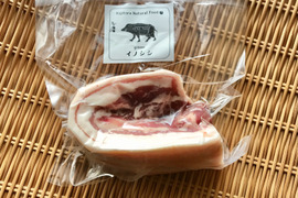 特Aクラス🏆✨イノシシ《ジビエ》【希少❣️猪肉バラ 330g ブロック】260319-6