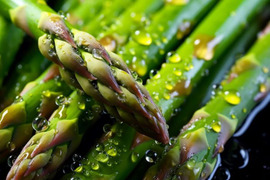 夏アスパラ 1000g L程度 秋田県産 横手市産 ピーラーレスアスパラ 朝穫れ新鮮