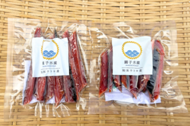 おつまみにもおやつにも！北海道伝統珍味『鮭とば』６パック入り｜味と組み合わせ自由！・完全無添加