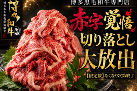 【父の日ギフト】数種類の部位が入った“肉ガチャ”赤字覚悟のお得セットあか村黒毛和牛ブランド切り落とし食べ比べ約300g☆焼肉・BBQ【家庭用・贈り物・バーベキュー】