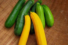 今が旬!韓国かぼちゃとズッキーニの詰合せセット(2kg)