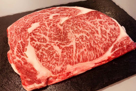 A5ランク黒毛和牛リブロースステーキ 1pac:250g(1枚入り/冷凍)豊作ファーム産博多和牛