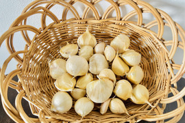 オーガニックホワイト六片 〈バラ売り〉200g🧄有機栽培🌿Organic Piece of Garlic