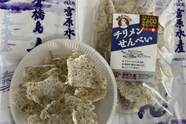 テレビ放送されました❗ ちりめんせんべい　１袋　ポスト便　お試しに
