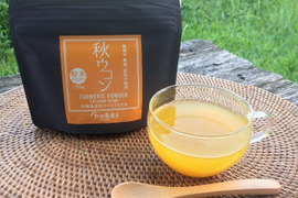 スパイスにも!健康茶にも!手軽に使える自然栽培 秋ウコンパウダー(ターメリック) 沖縄県産【100g】
