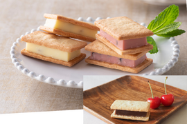 new!!【ギフトや手土産に】さくらんぼのバターサンド入　バターサンド6種12個