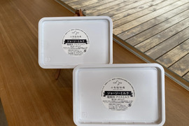 小布施牧場 ジャージーミルクアイス（800ml✕2個）