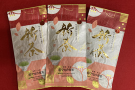 2023新茶【静岡県富士市産】初摘み特選煎茶100ｇ袋入り3本セット