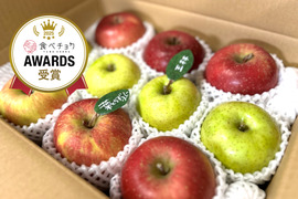 ★★新春セール★★【冬ギフト】 🍎大人気🍏葉とらずふじ・王林  計８～1２玉
詰め合わせ3キロ箱 ミックス ID118320