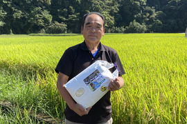 新米！阿蘇の南小国産　パワースポット押戸石清流米ミルキークイーン(10kg)