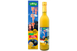 【沖縄県山原産】 山原産シークヮーサー 一番搾り 100％果汁（500ml×12本）