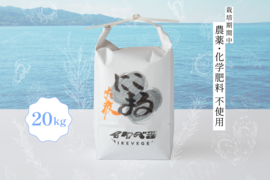 農薬不使用、にこまる玄米２０ｋｇ