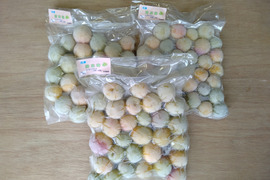 冷凍紀州南高梅！ヘタ取り・洗浄済み　中粒～大粒 3kg  (1Kg×3袋)