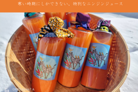 特別なニンジンジュース 700ml x 6本　栽培期間中農薬化学肥料不使用