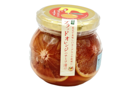 ブラッドオレンジハニー 300g 静岡県産 ブラッドオレンジはちみつ漬け