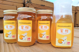 【アワード受賞福袋】優しい甘み♡香りも楽しむ蜂蜜~みかん（300gビン3本+280gボトル1本) 和歌山・村上養蜂　ほんまもん 生蜂蜜 非加熱