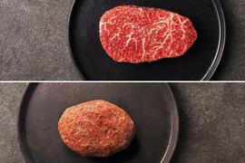 【お試しBOX＊30％OFF】［～9/6まで］希少ステーキ＆ももハンバーグセット（960g）（イチボ・ハンバーグ）