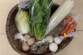 九州・大分の【野菜畑】から旬の露地野菜セット(7～8品目)
