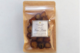 【試作品】ひとくち干し芋90g×3袋（規格外品、大分県産、栽培期間中農薬・肥料不使用、メール便発送）