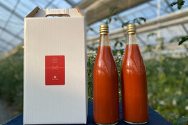 【ギフト】本物の甘さと健康をお届けする贅沢無添加トマトジュース720ml×2