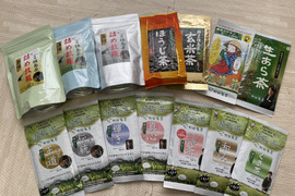 【急須で飲む方に】松田製茶選べる茶葉5000円ｾｯﾄ＋10%増量 お茶 緑茶 ほうじ茶 玄米茶